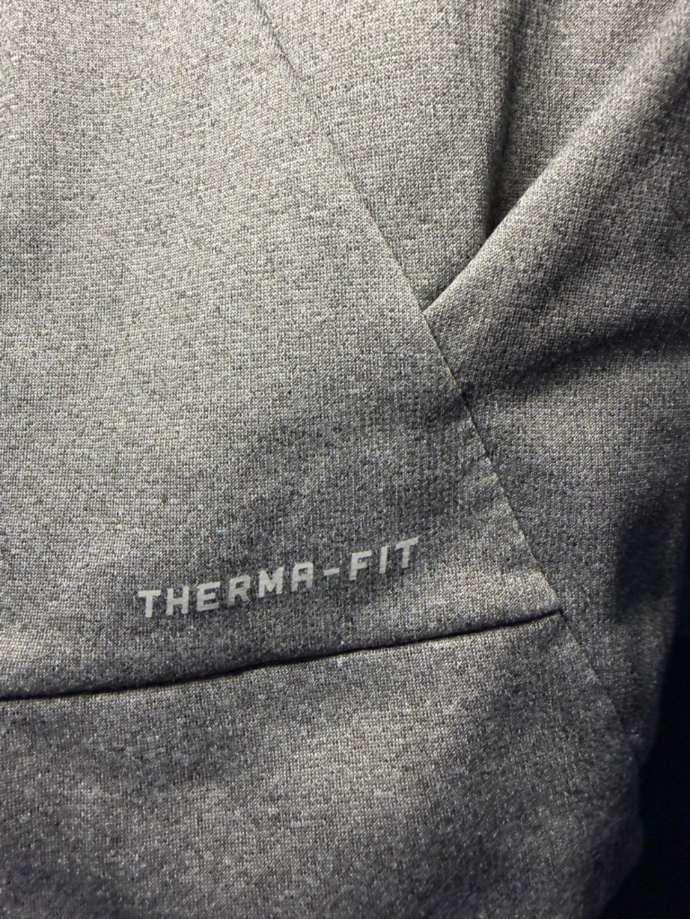 Nike Grey Pullover Hoodie with Black Swoosh - Picture 2 of 4
